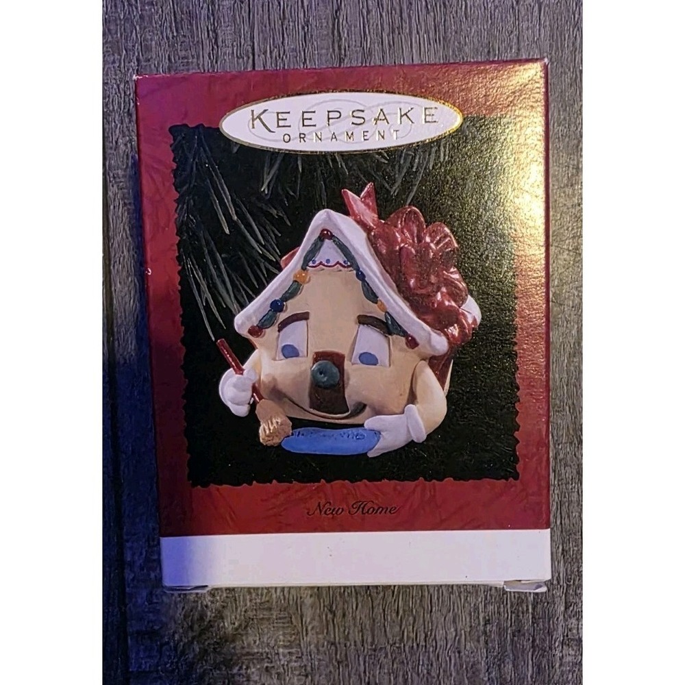 Happy New Home 1995 Hallmark Christmas Ornament New In Box